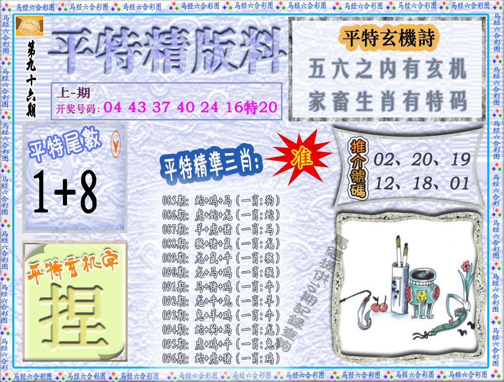 096期平特精版料[图]