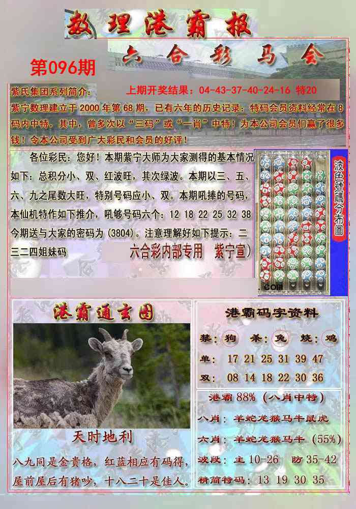 096期港霸报[图]