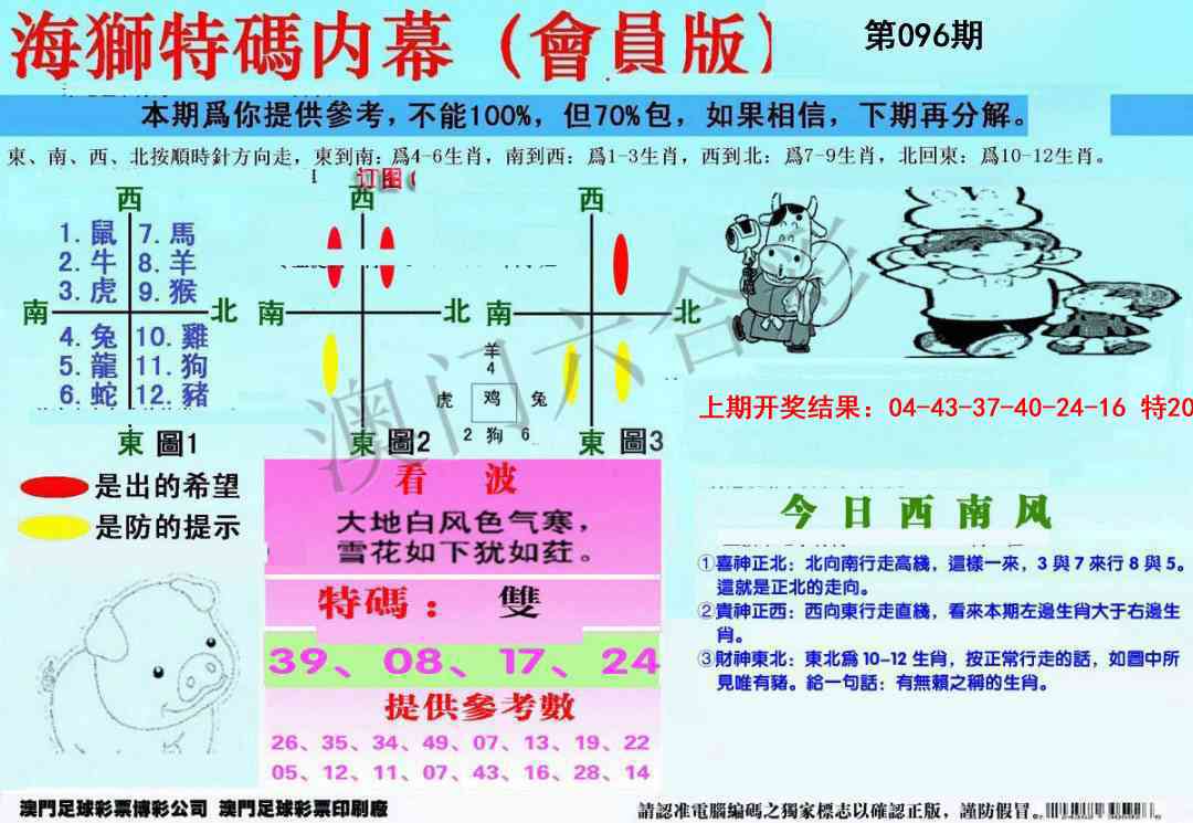 096期另版海狮特码内幕报[图]