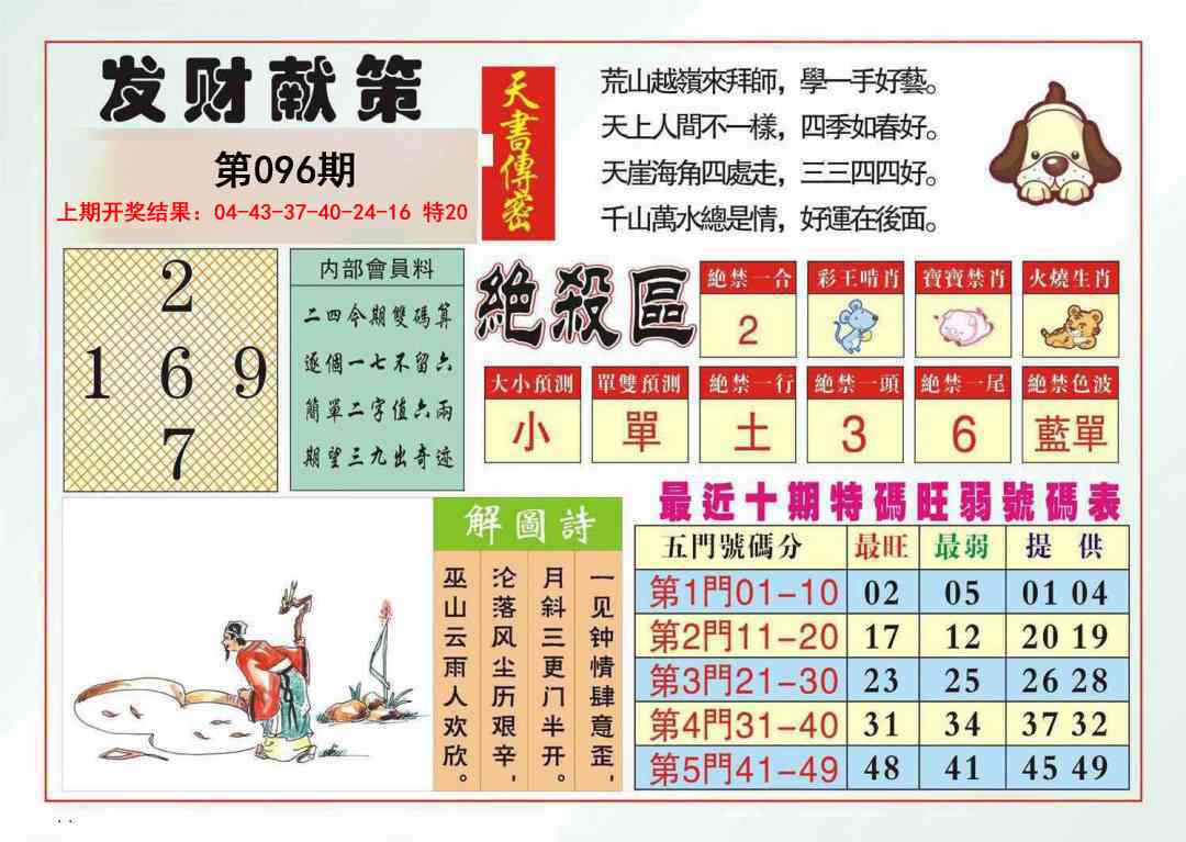 096期发财献策[图]