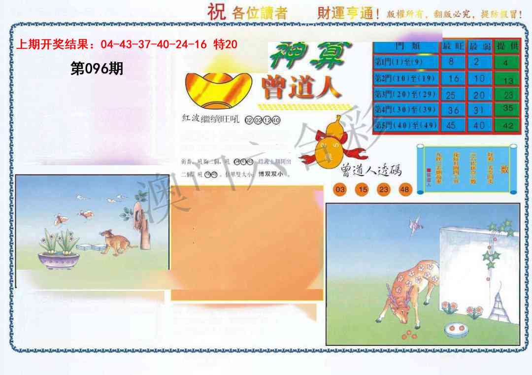 096期4-神算[图]