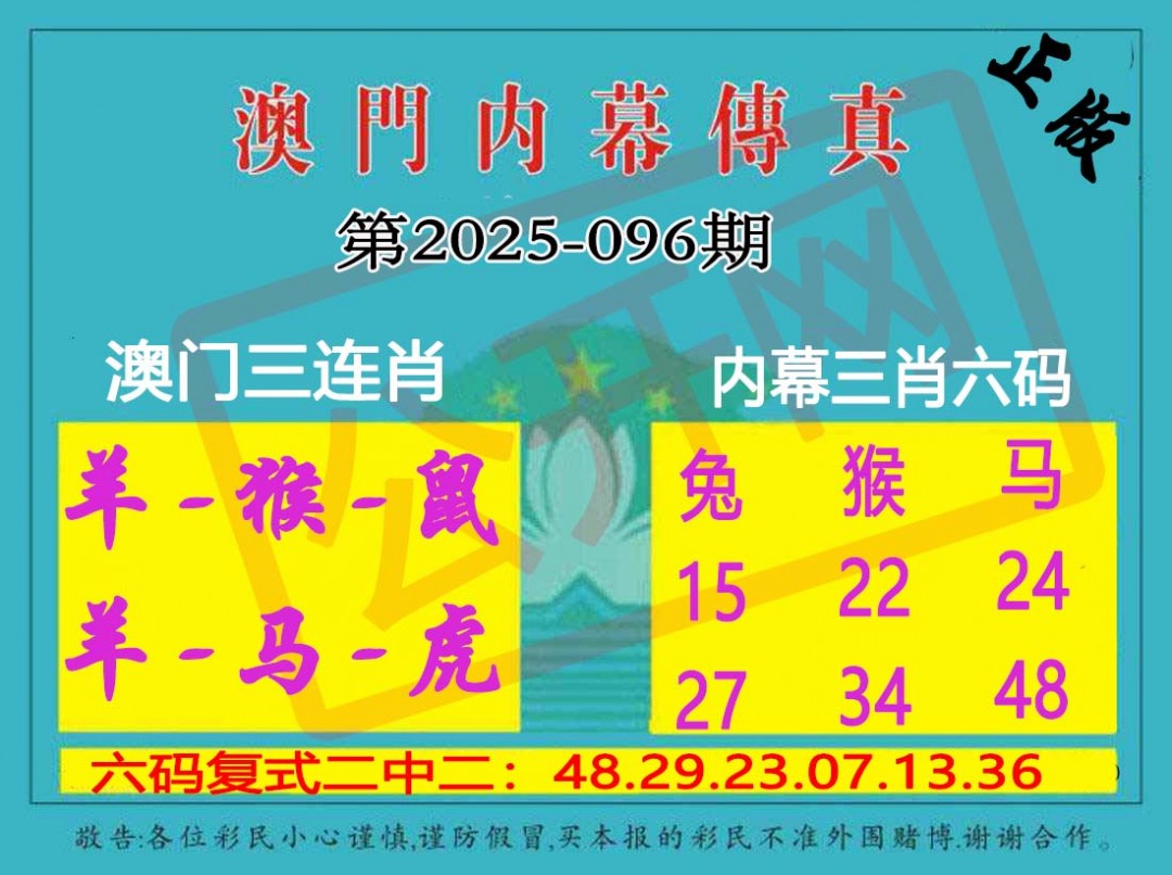 096期内幕传真三肖版[图]