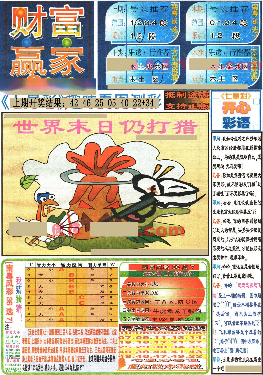 097期七星彩图(高清)[图]