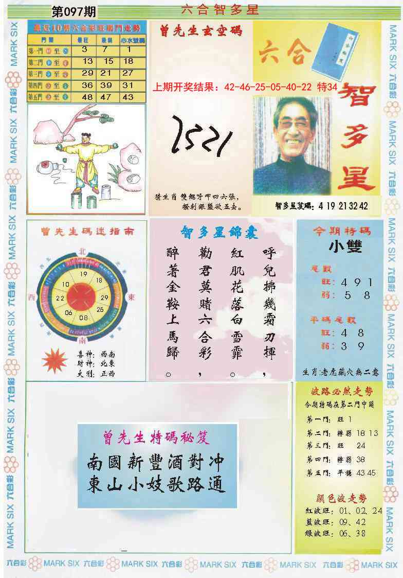 097期六合智多星[图]