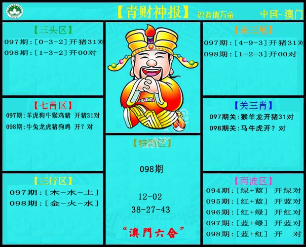 098期青财神[图]