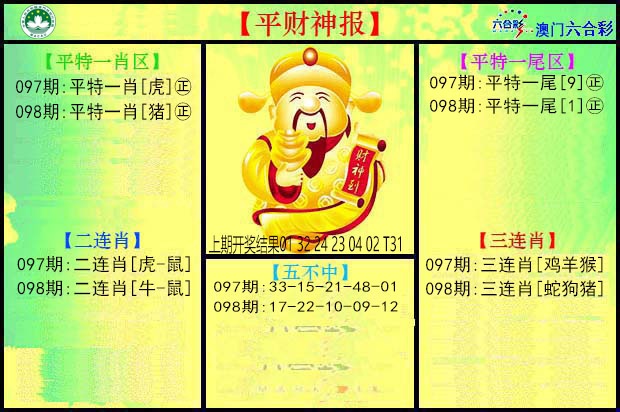 098期平财神[图]