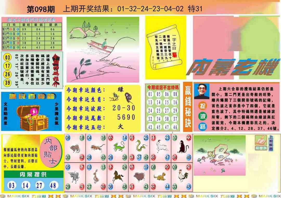 098期九龍内幕A(推荐)[图]