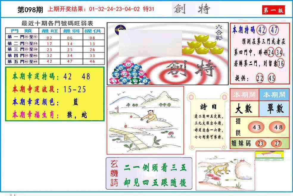 098期九龍创特A(推荐)[图]