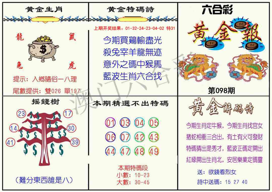 098期黄金报[图]