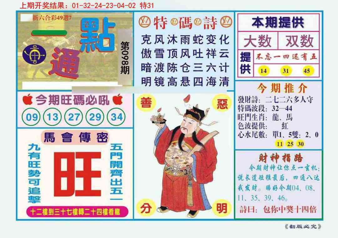 098期一点通[图]