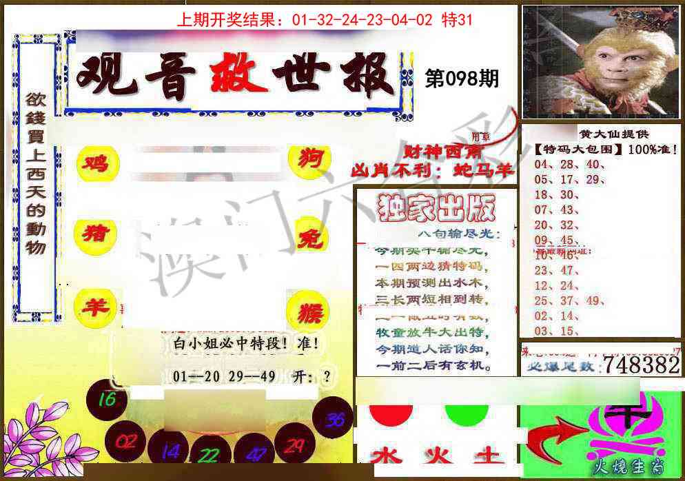 098期(另)观音救世密报[图]