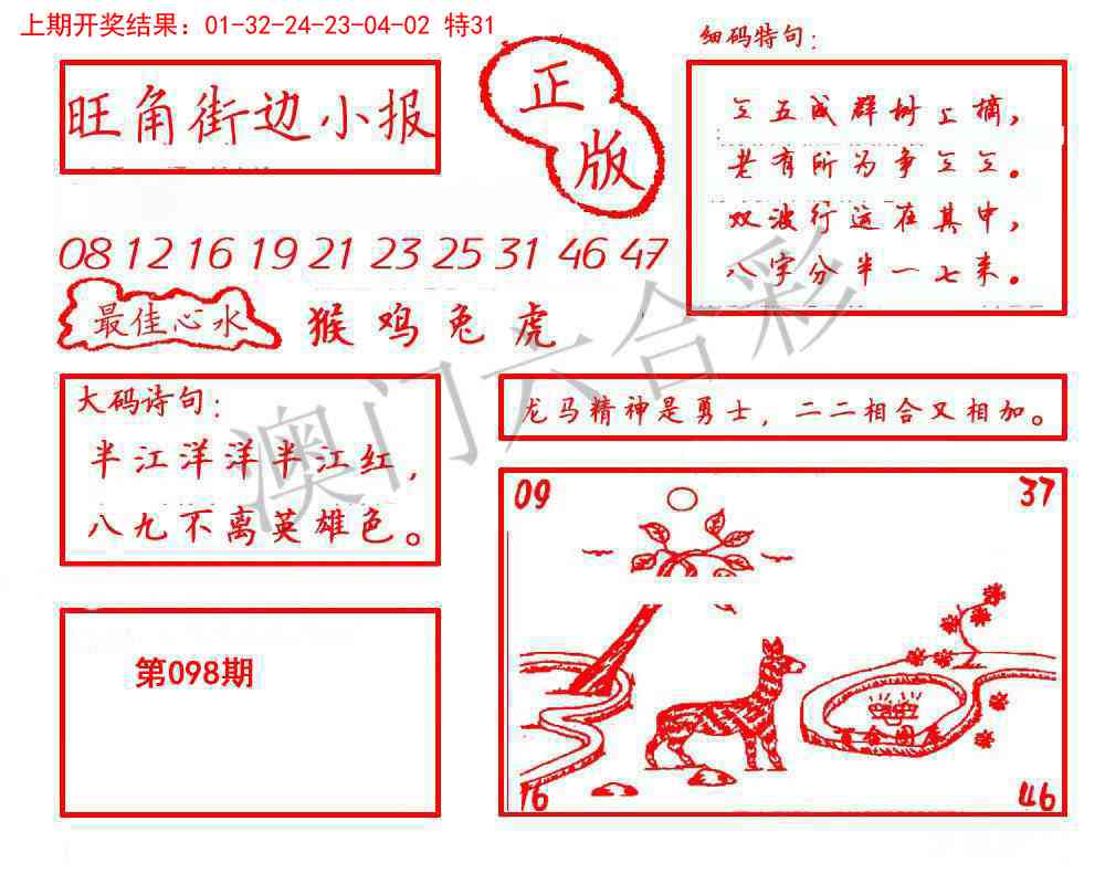 098期旺角街边小报[图]