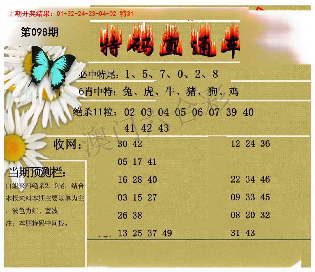 098期特码直通车[图]