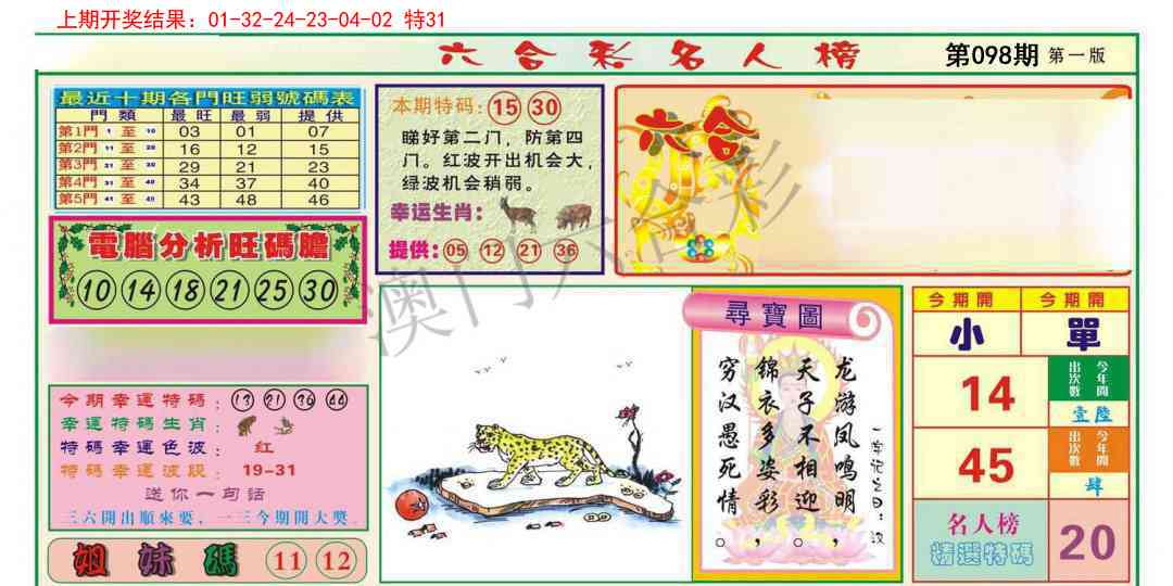 098期名人榜A[图]