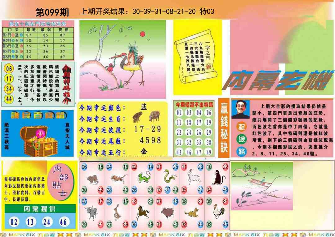 099期九龍内幕A(推荐)[图]