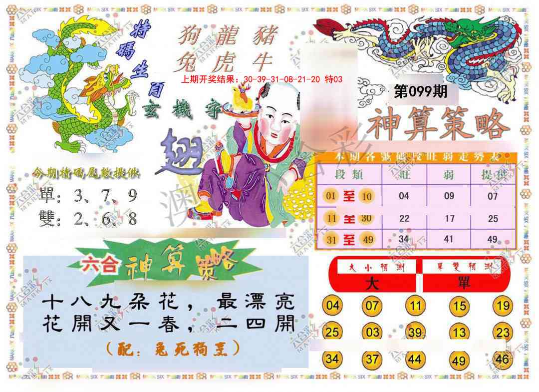 099期神算策略[图]
