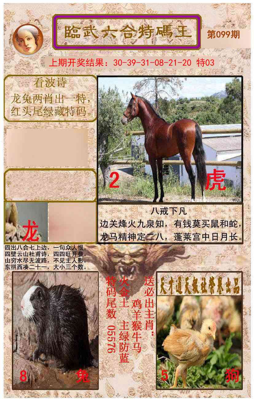 099期临武六合特码王[图]
