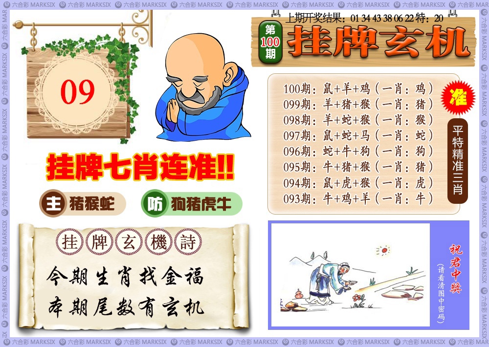 100期挂牌玄机[图]