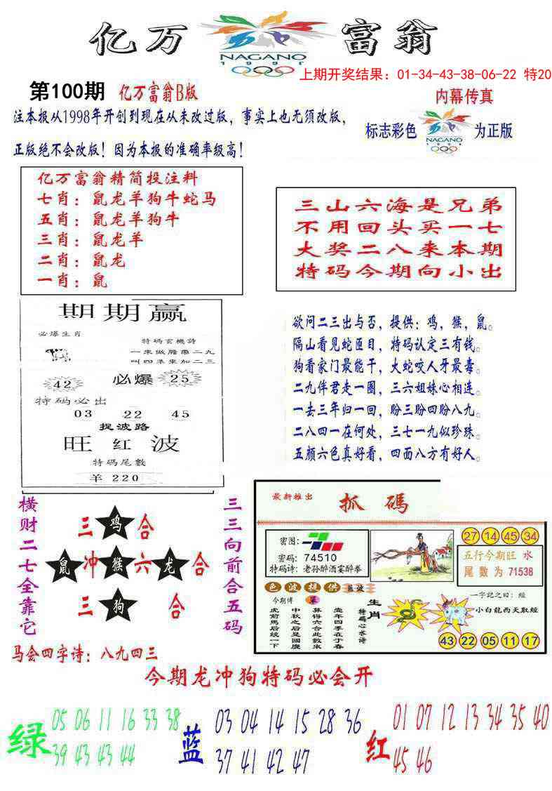 100期亿万富翁B[图]