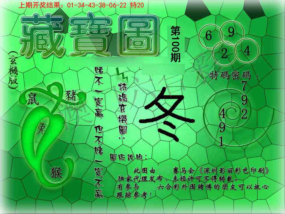 100期九龍玄机报[图]