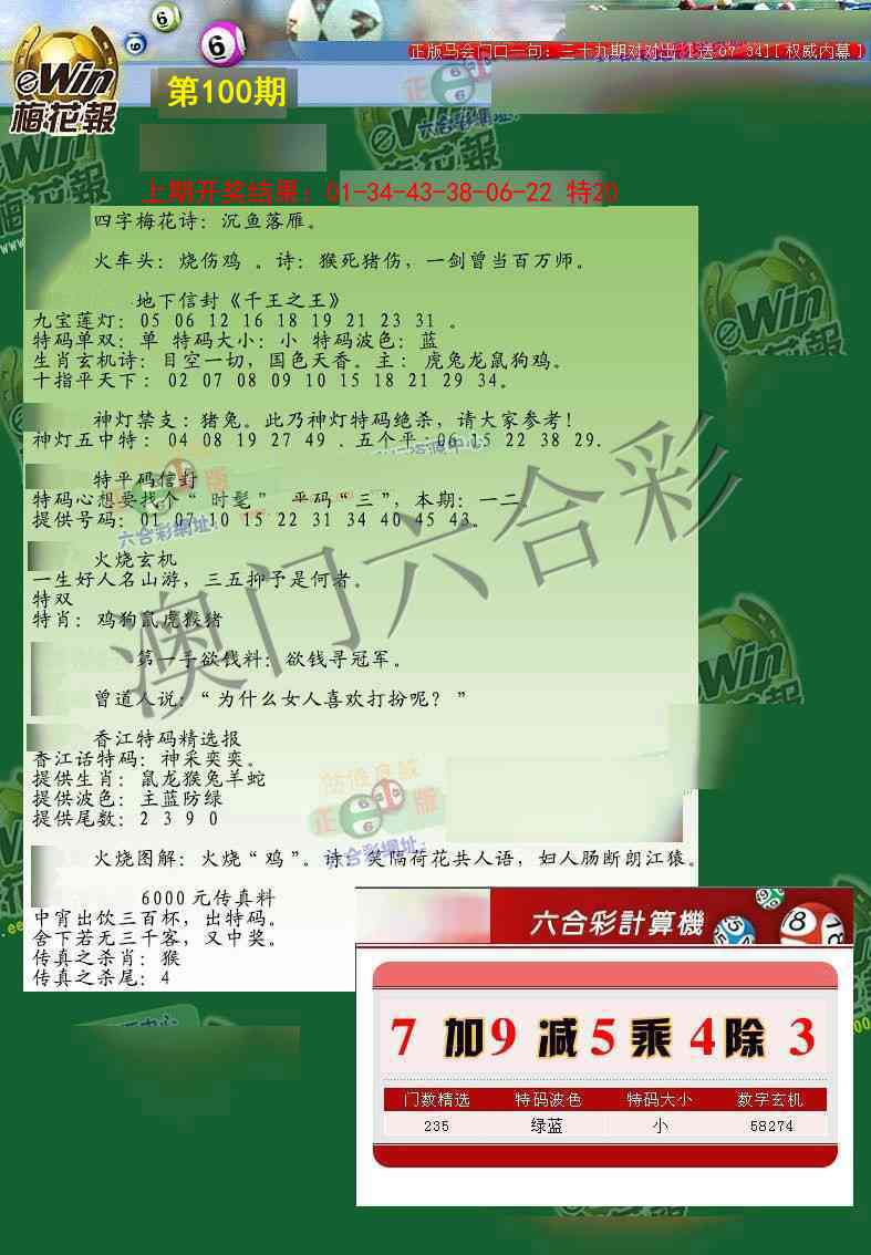 100期梅花报[图]