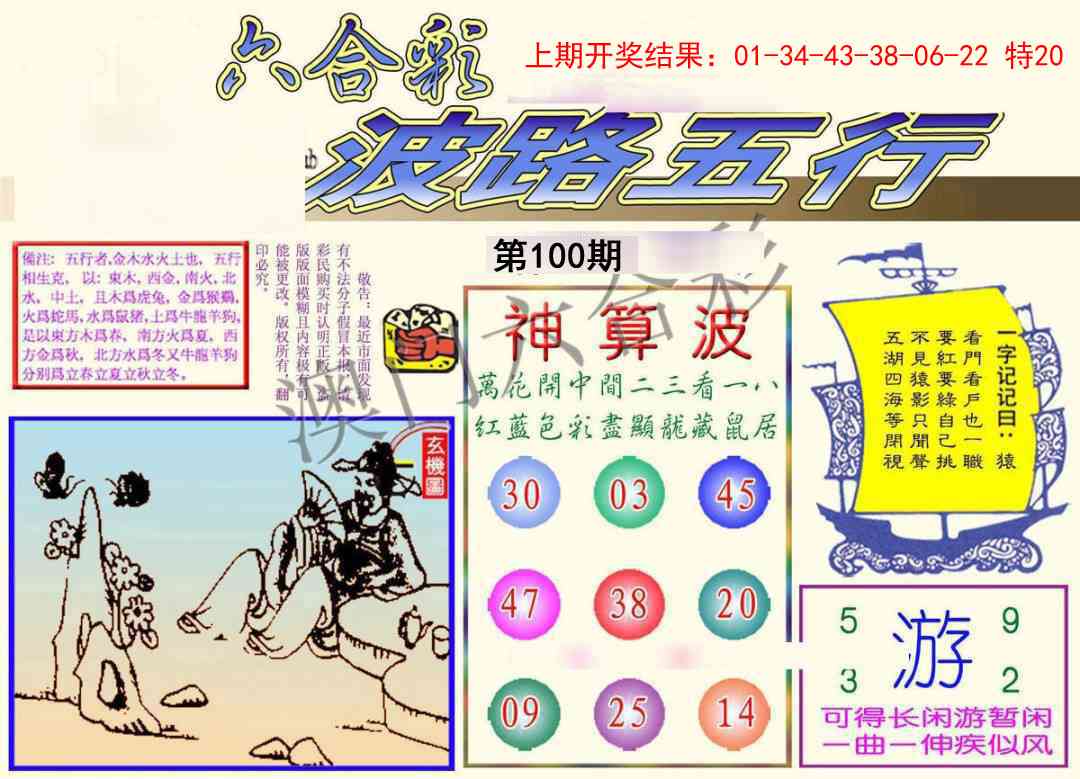 100期波路五行[图]