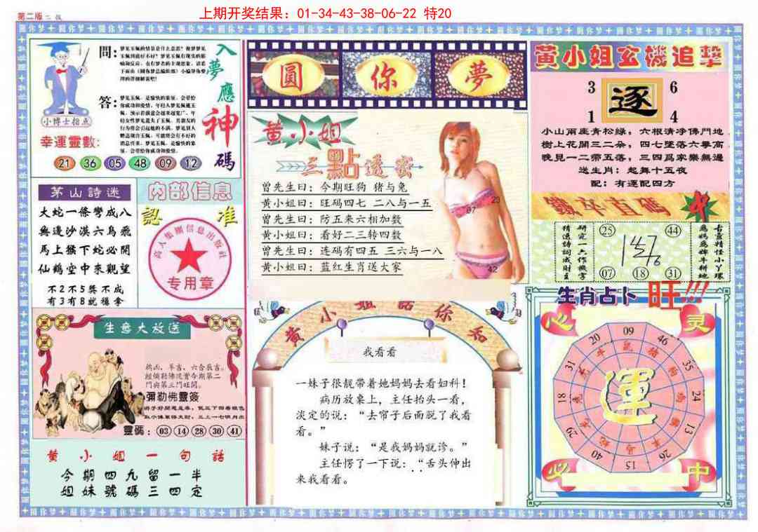 100期(新版)六合圆你梦B[图]