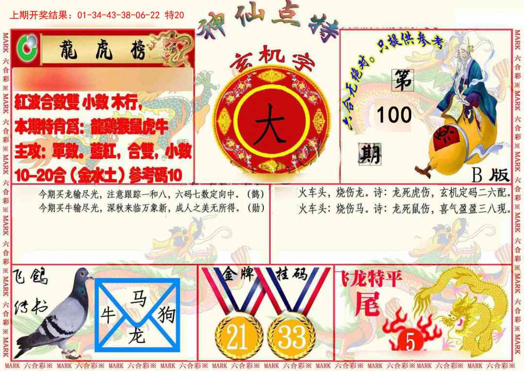 100期神仙点特B(精)[图]