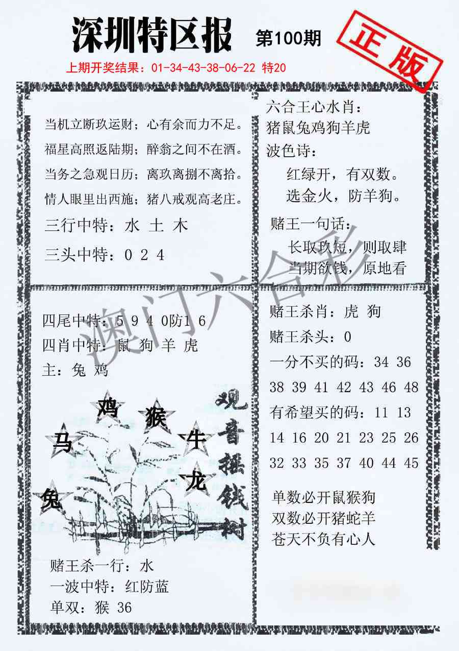 100期深圳特区报A[图]