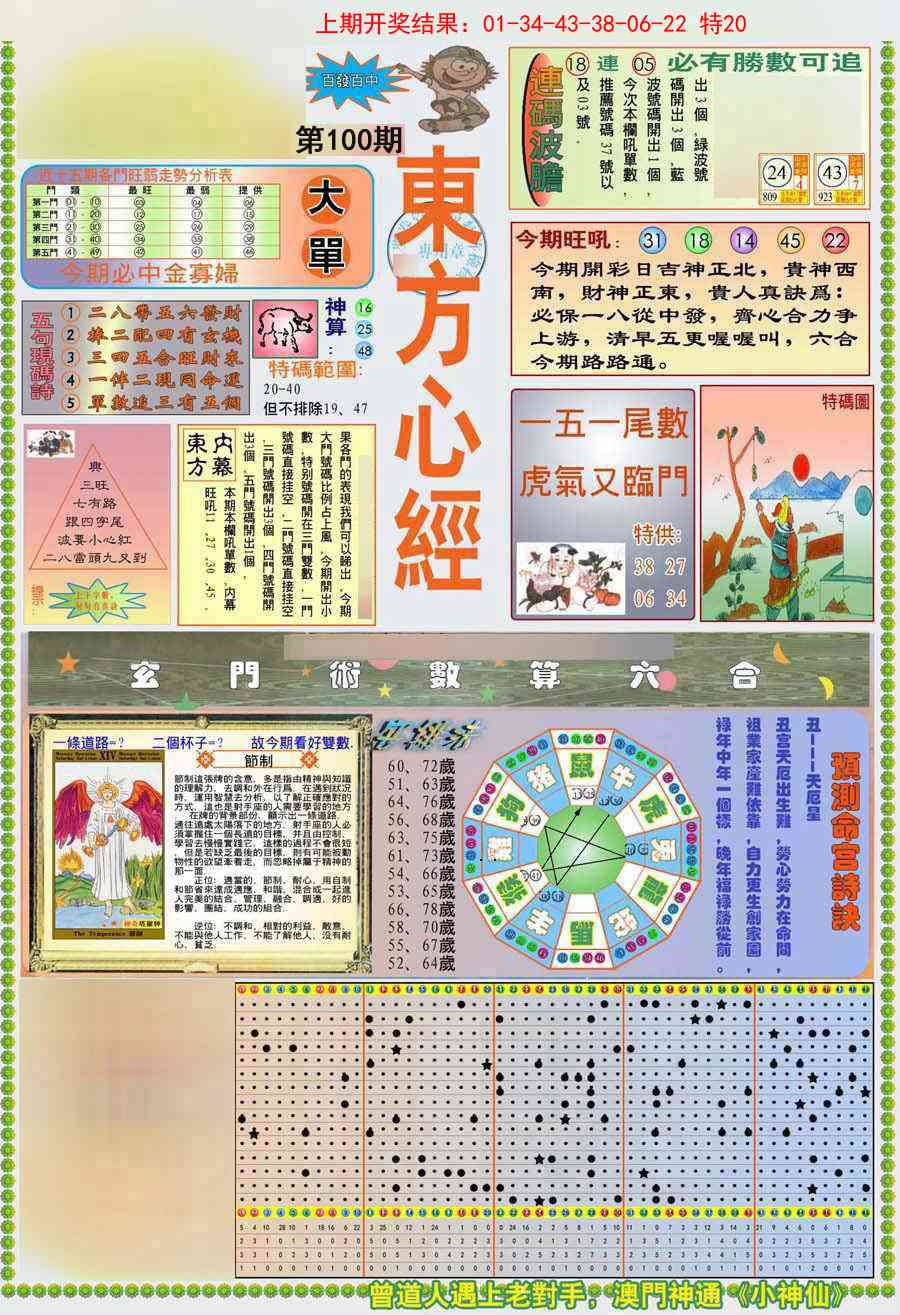 100期(新版)东方心经A[图]