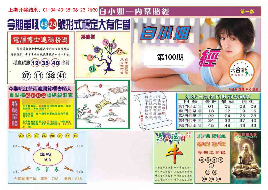 100期内幕赌经[图]