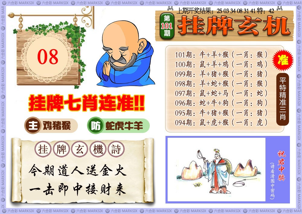 101期挂牌玄机[图]