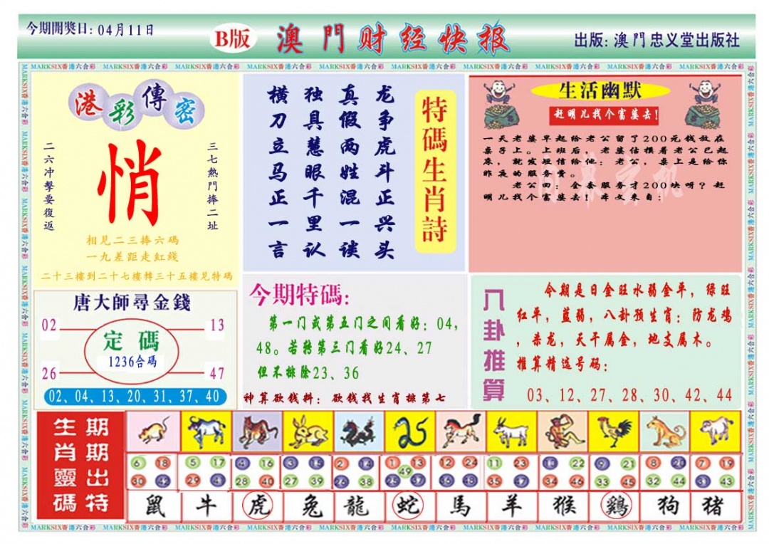 101期财经快报B[图]