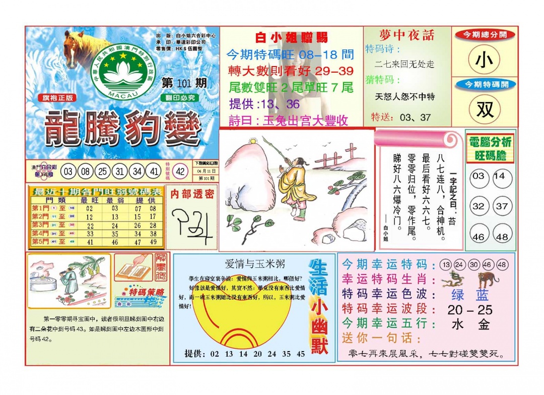 101期龙腾豹变[图]