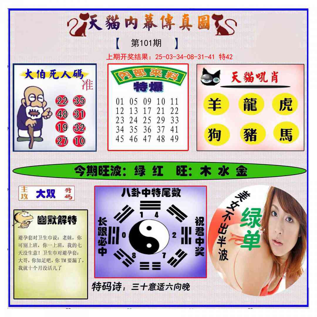 101期内幕传真图[图]