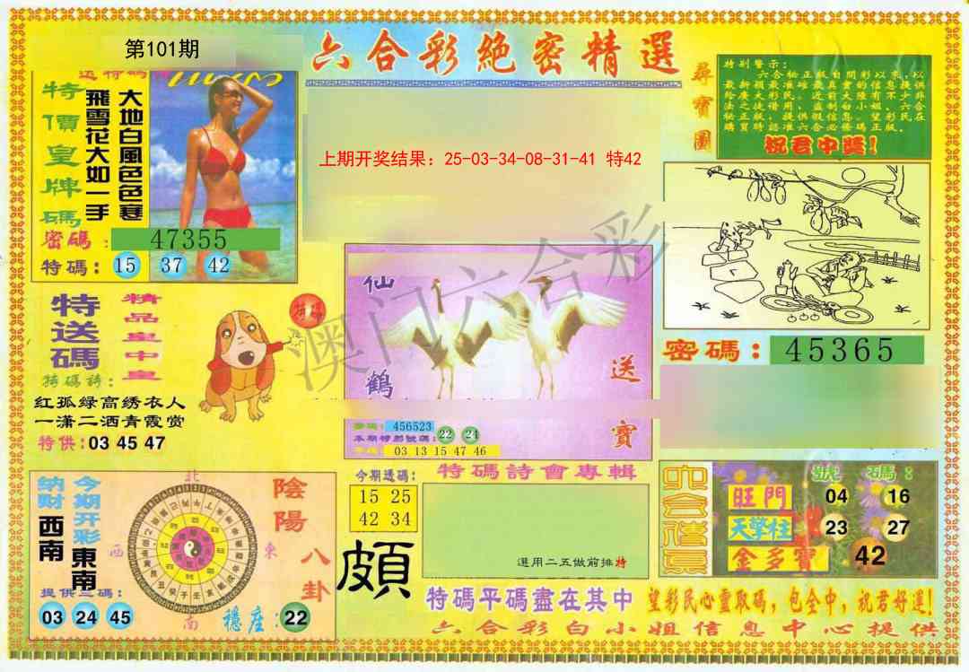 101期绝密精选A[图]