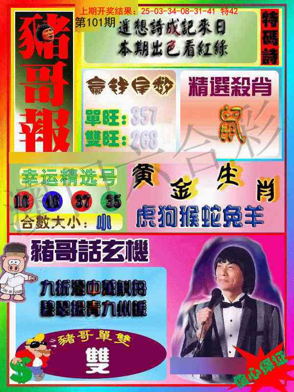 101期猪哥报[图]
