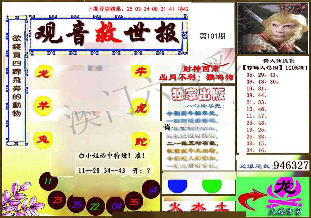 101期(另)观音救世密报[图]