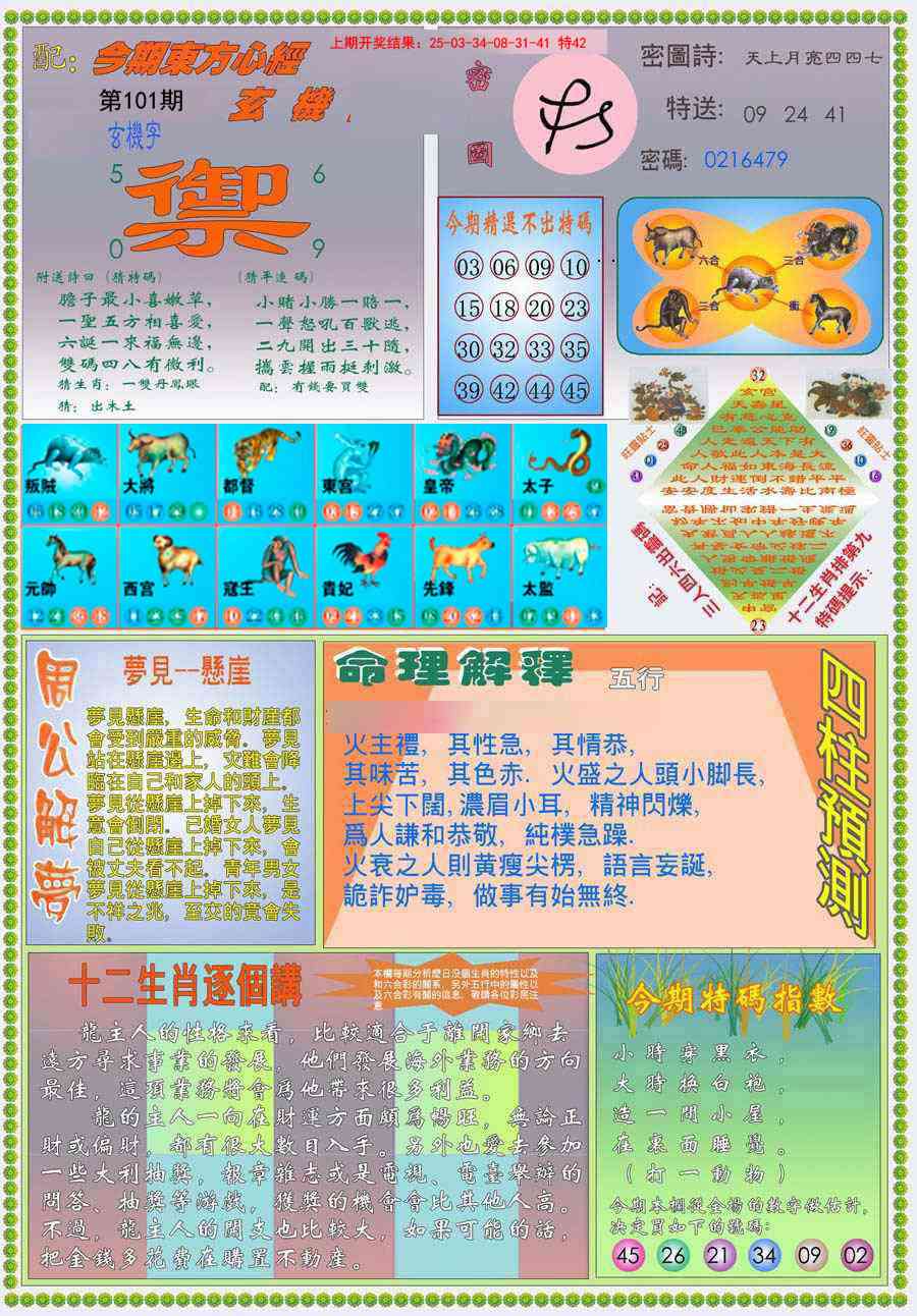 101期(新版)东方心经B[图]