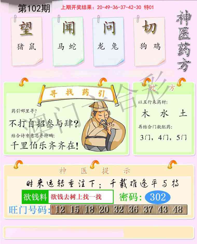 102期神医药方[图]