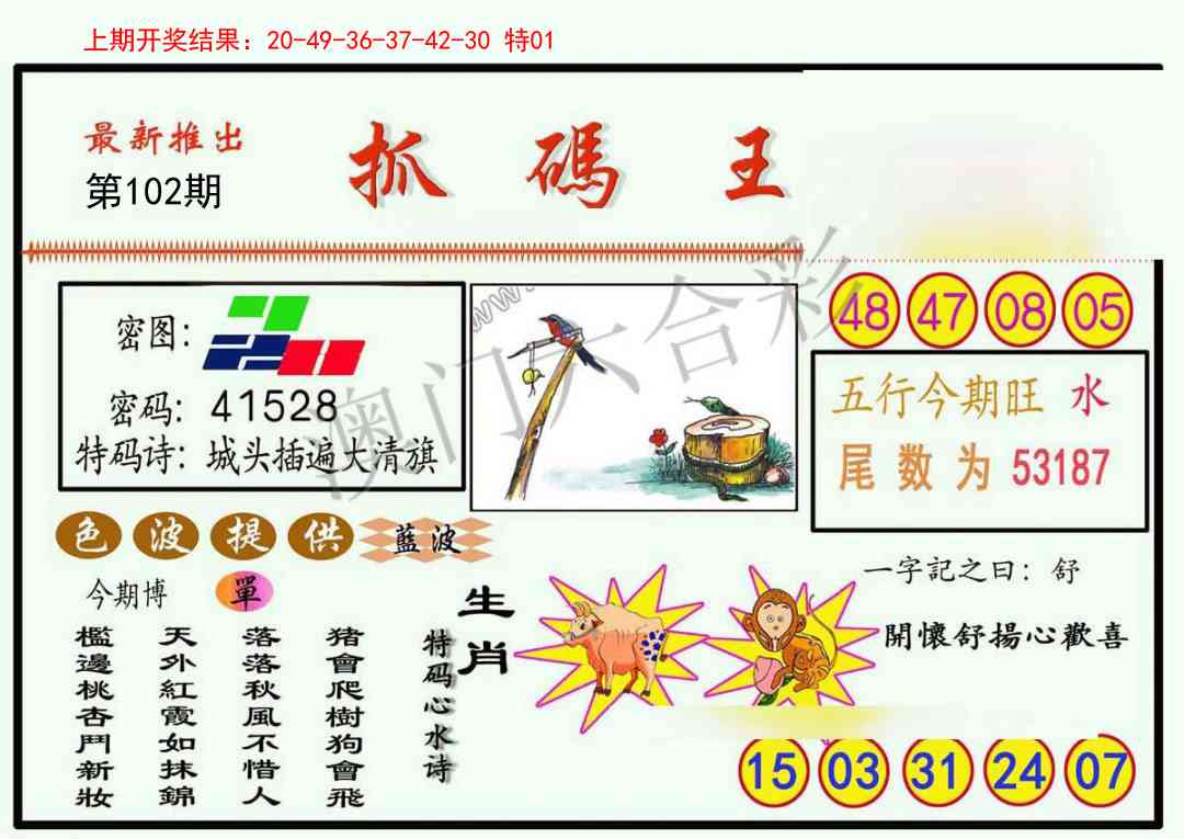 102期抓码王[图]