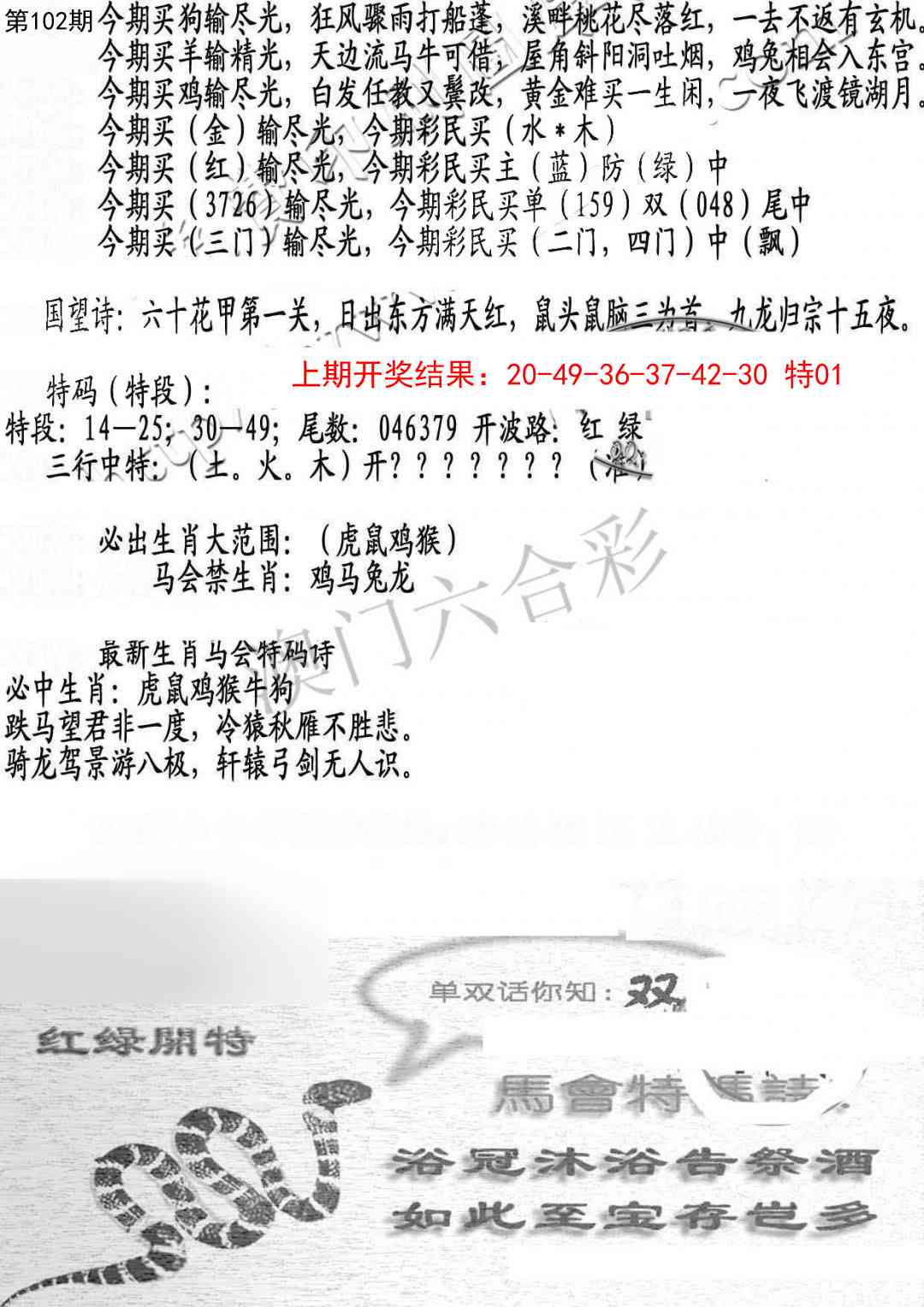 102期蛇报B[图]