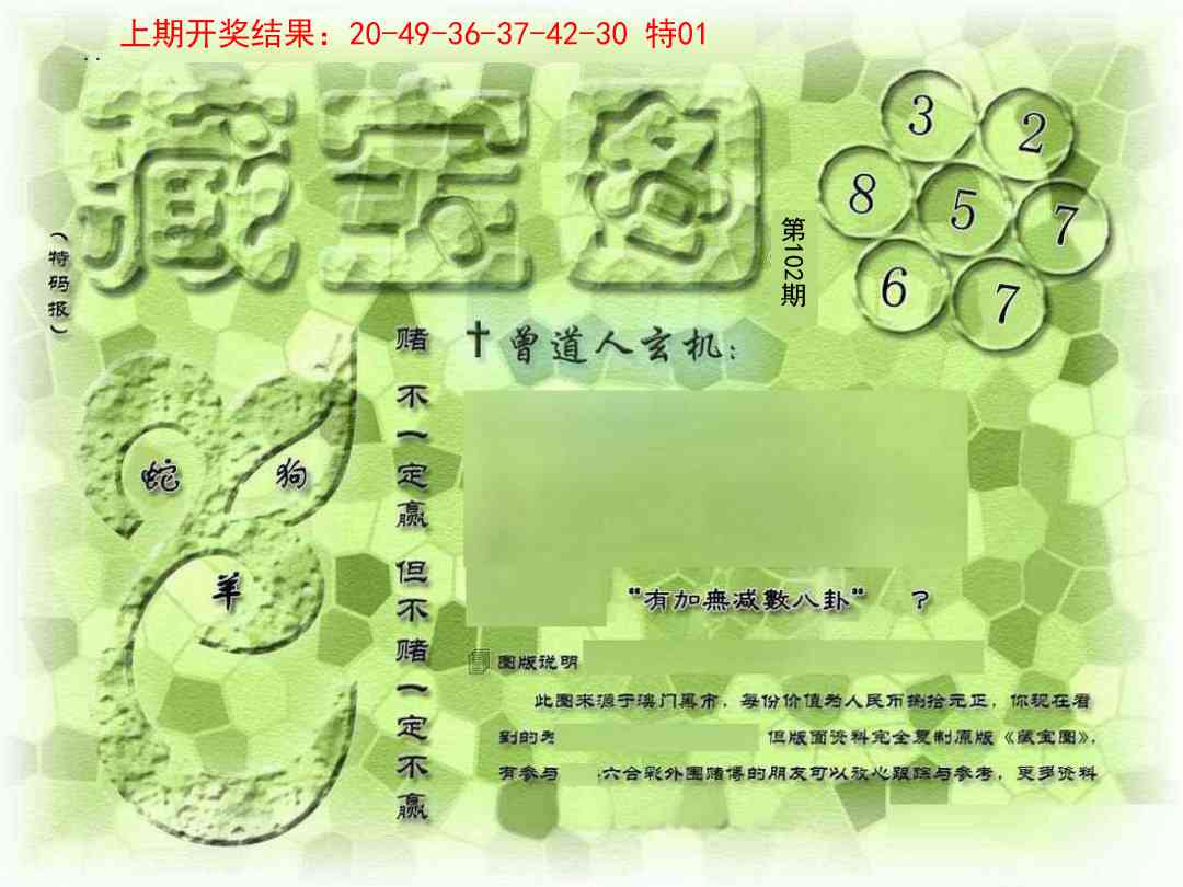 102期假新藏宝图[图]