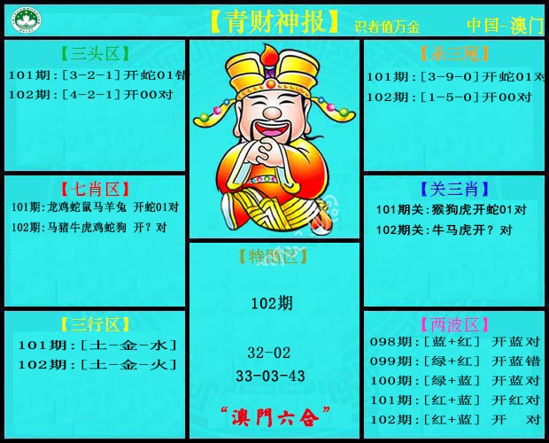 102期青财神[图]