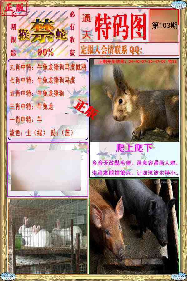 103期特码图[图]