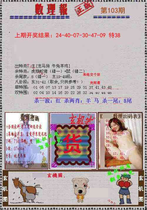 103期数理报[图]