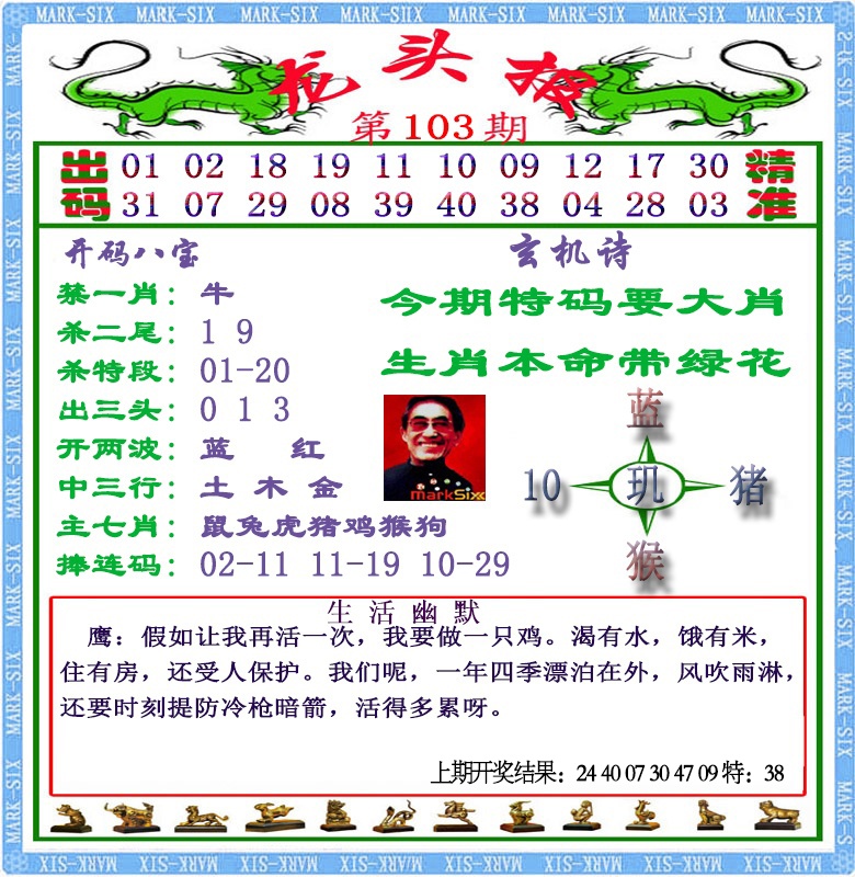 103期龙头报[图]