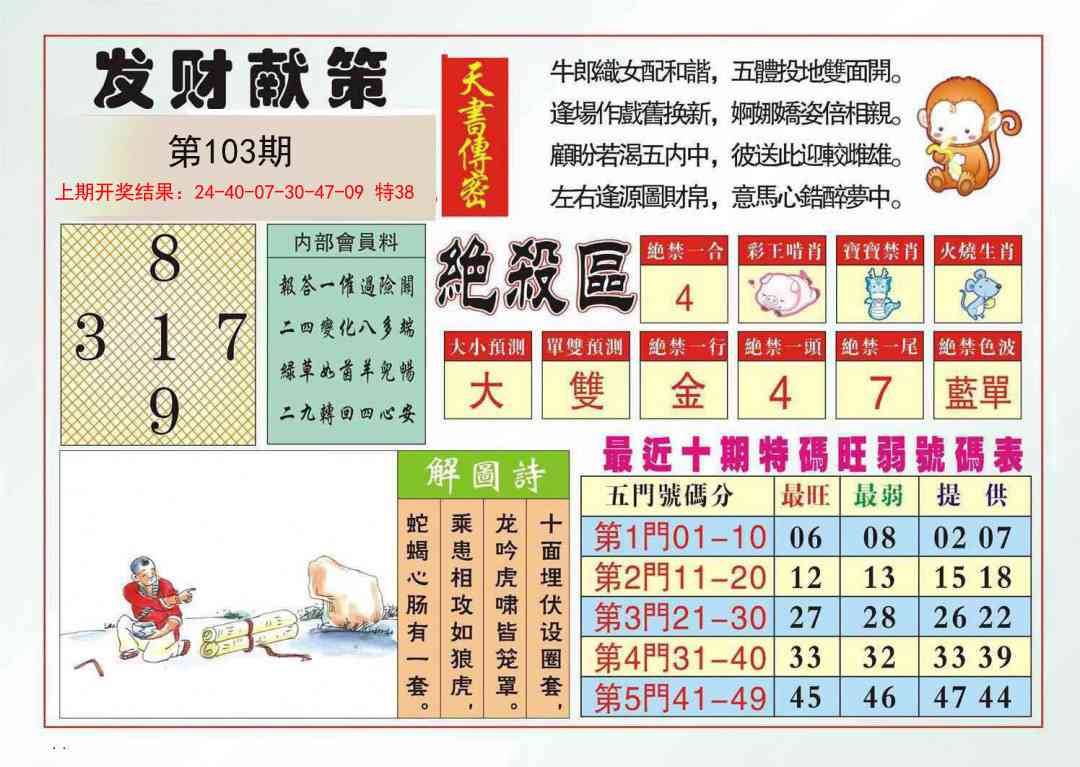 103期发财献策[图]