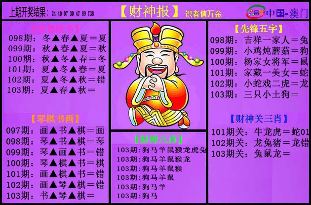 103期紫财神[图]