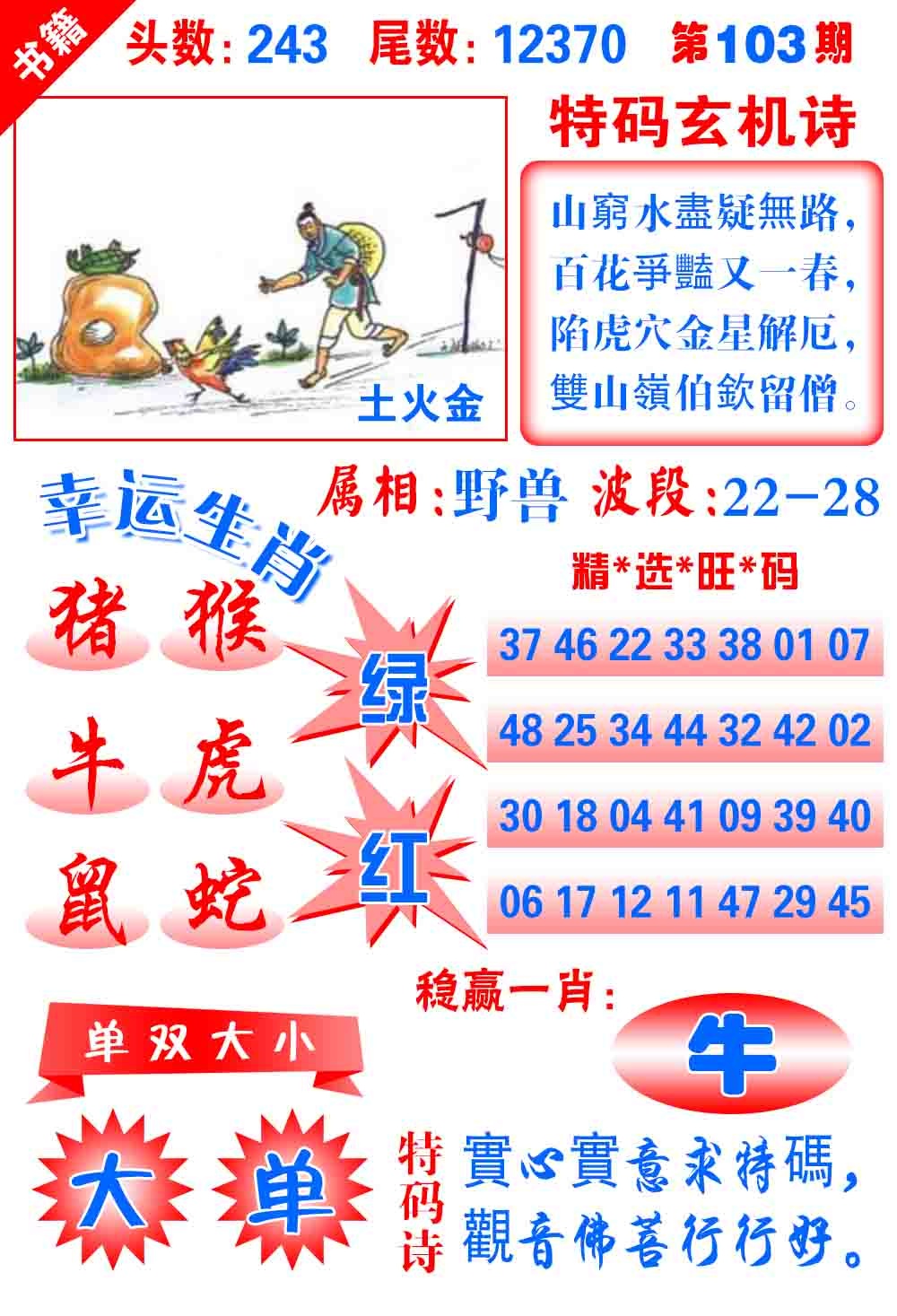 103期澳门铜宝典[图]